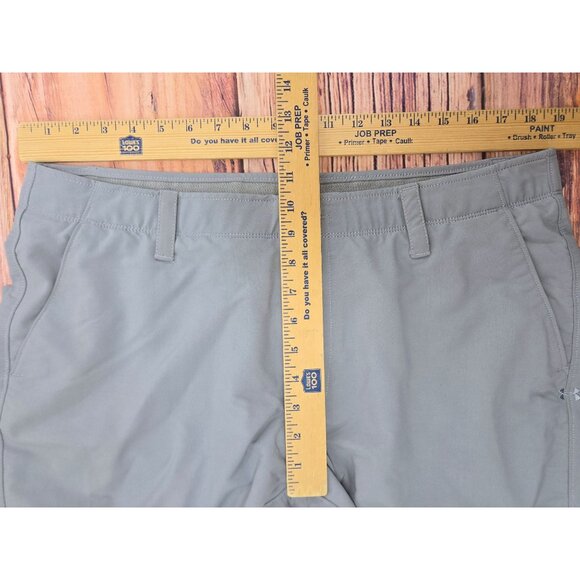Under Armour Mens Gray Performance Pants 38x32 Nylon Blend - Picture 7 of 8